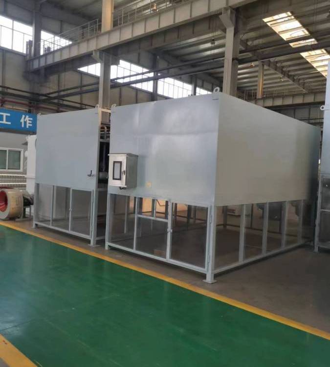鋼鐵廠高爐引風(fēng)機(jī)自潔式空氣過(guò)濾器