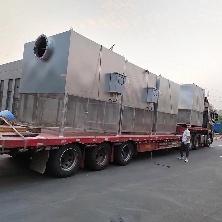 鋼鐵廠高爐鼓風(fēng)機入口自潔式空氣過濾器